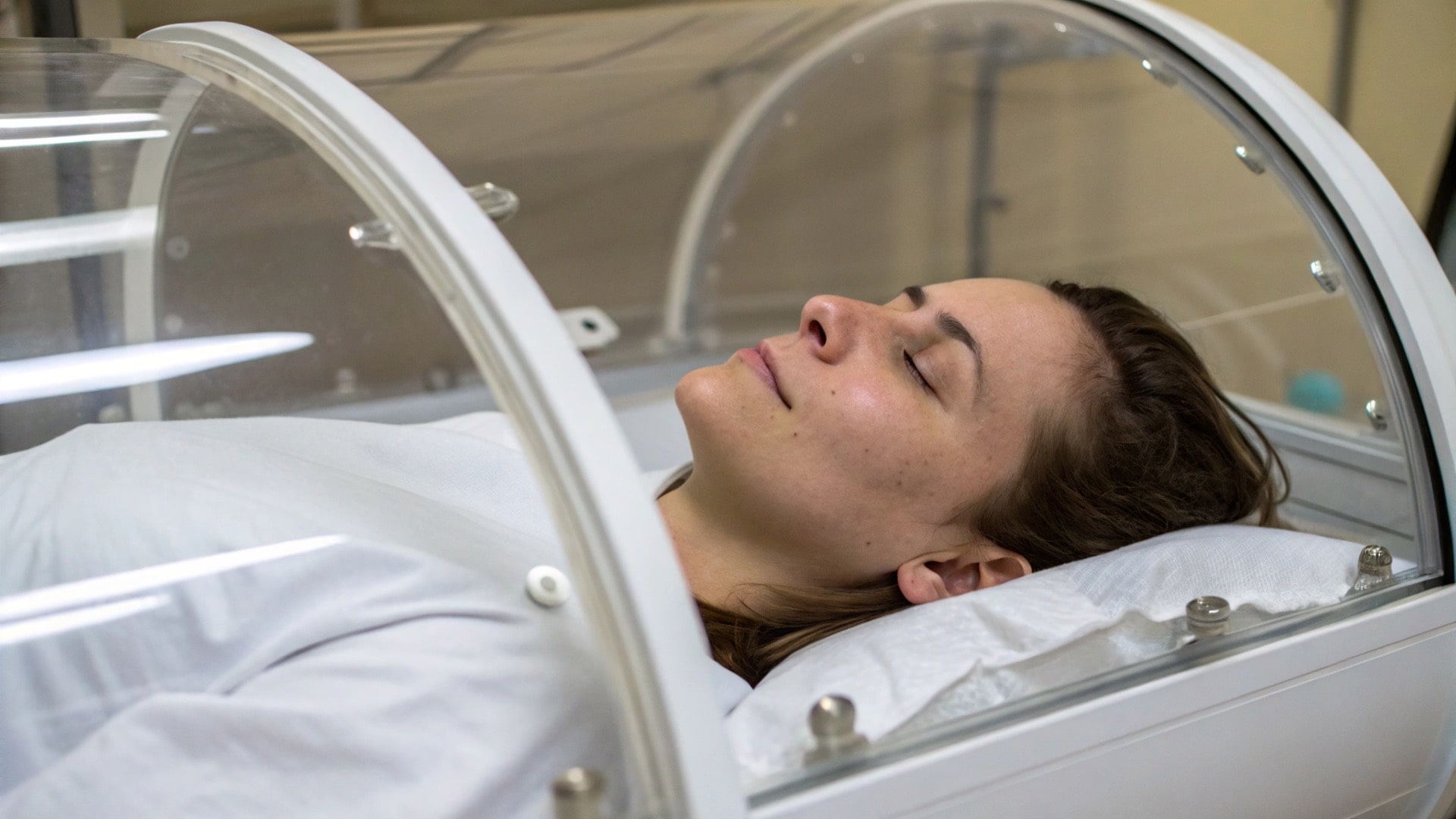 Hyperbaric oxygen therapy for anti aging